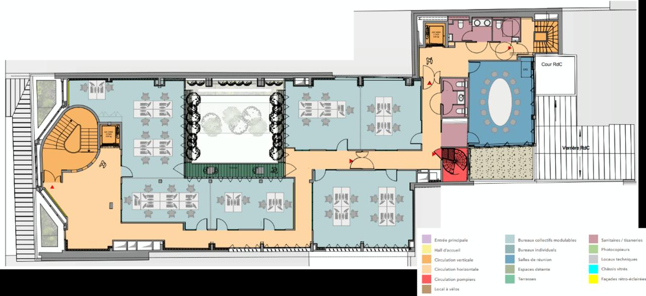Bureau Paris 2262m² Location bureau Paris OLBUR2101137 23